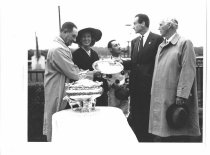 Nashua recieves Belmont Stakes